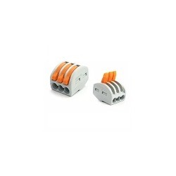 Pack 5 Bloques Terminal 3 Cables Conductor